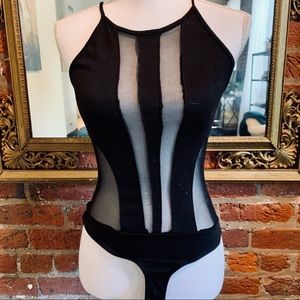 Charlotte Russe Mesh Bodysuit